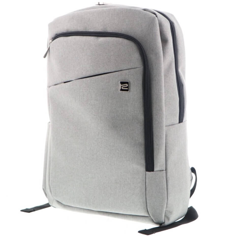 Klip Xtreme - Notebook carrying backpack - 15.6" - 100D Polyester - Light gray