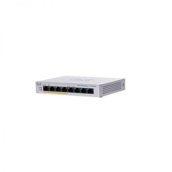 Cisco Business 110 Series 110-24T - Conmutador - sin gestionar - 24 x 10/100/1000 + 2 x Gigabit SFP combinado - sobremesa, montaje en rack, montaje en pared
