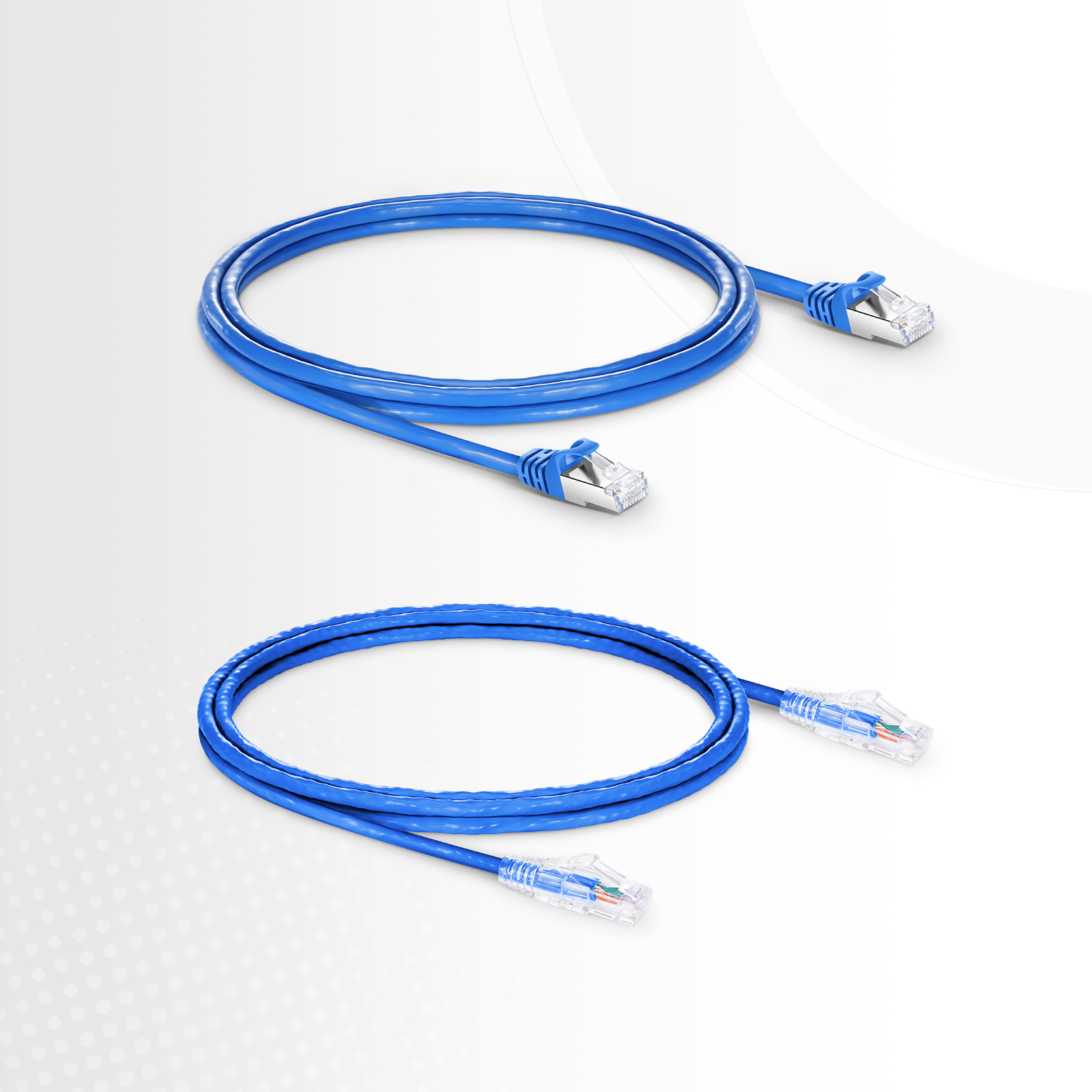 Nexxt Solutions - Patch cable - UTP - RJ-45  - Azul - Cat6 - 30cm 