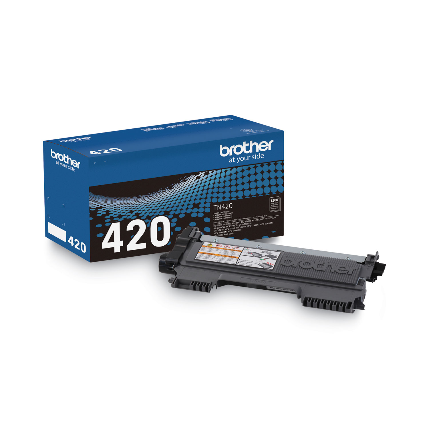 Brother TN420 - Toner cartridge - 1 x black - 1200 pages