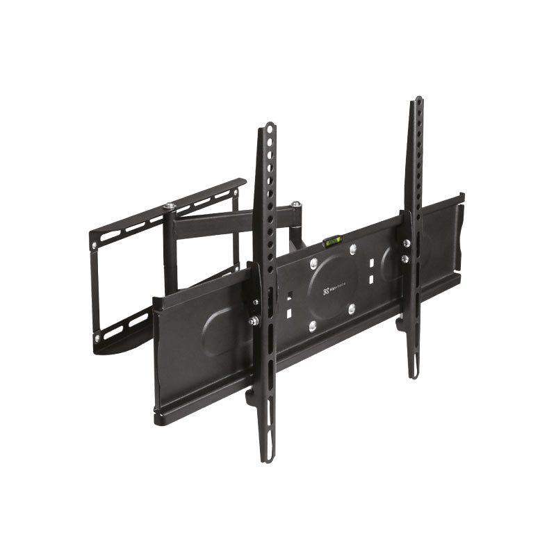 Klip Xtreme KPM-885 - Kit de montaje (placa de contacto, abrazadera de interfaz, brazo articulado doble) para LCD / panel de plasma - acero con pintura electrolítica - negro - tamaño de pantalla: 26"-55" - interfaz de montaje: hasta 600 x 400 mm