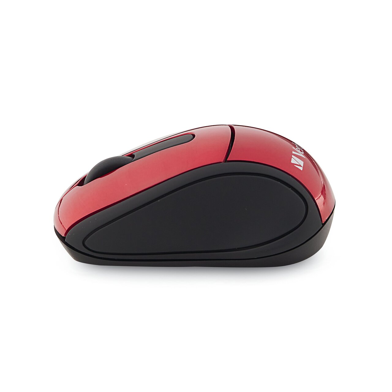 Klip Xtreme - Mouse - Wireless - 2.4 GHz - Red - Nano - 6-button Opt