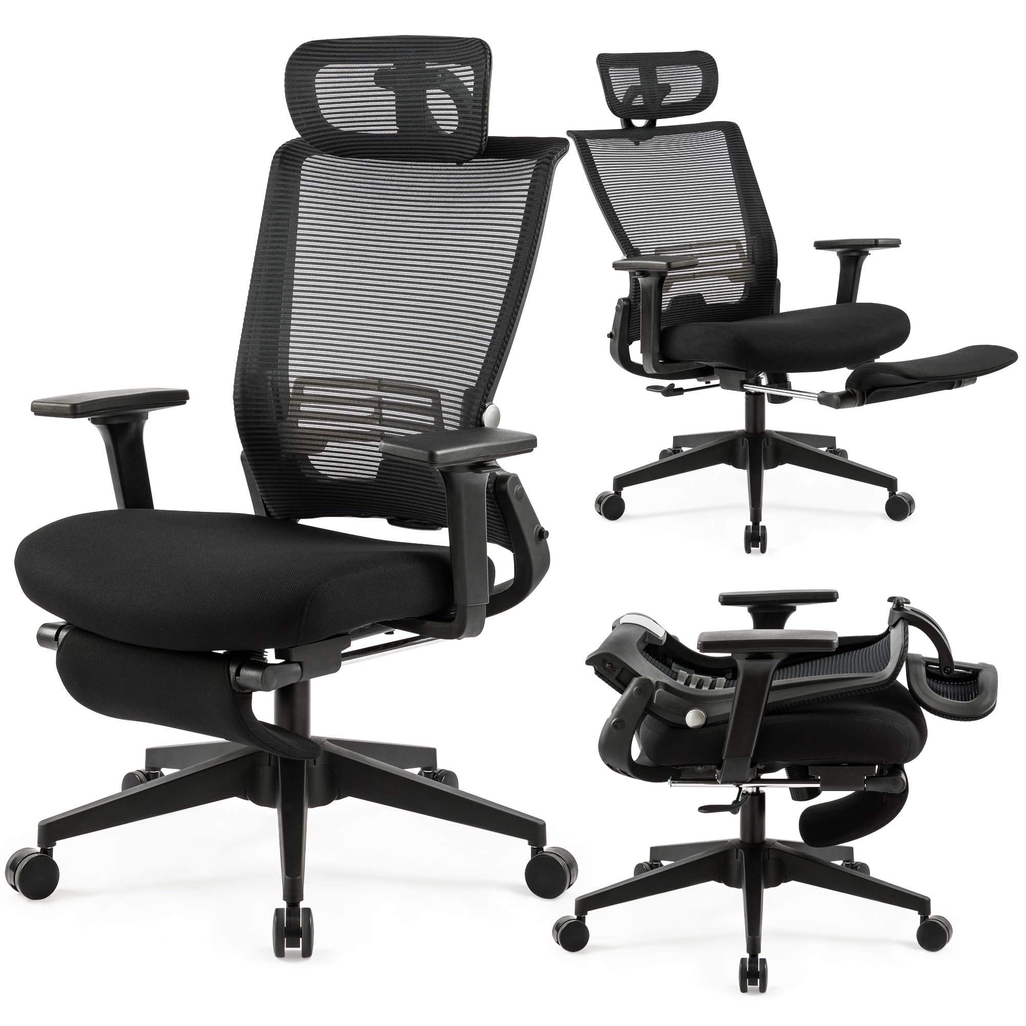 Executive Chair w/Arm Rest (Black)