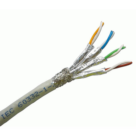 Nexxt Enterprise Cat6A S/FTP Cable 4P 23AWG LSZH 305m GR