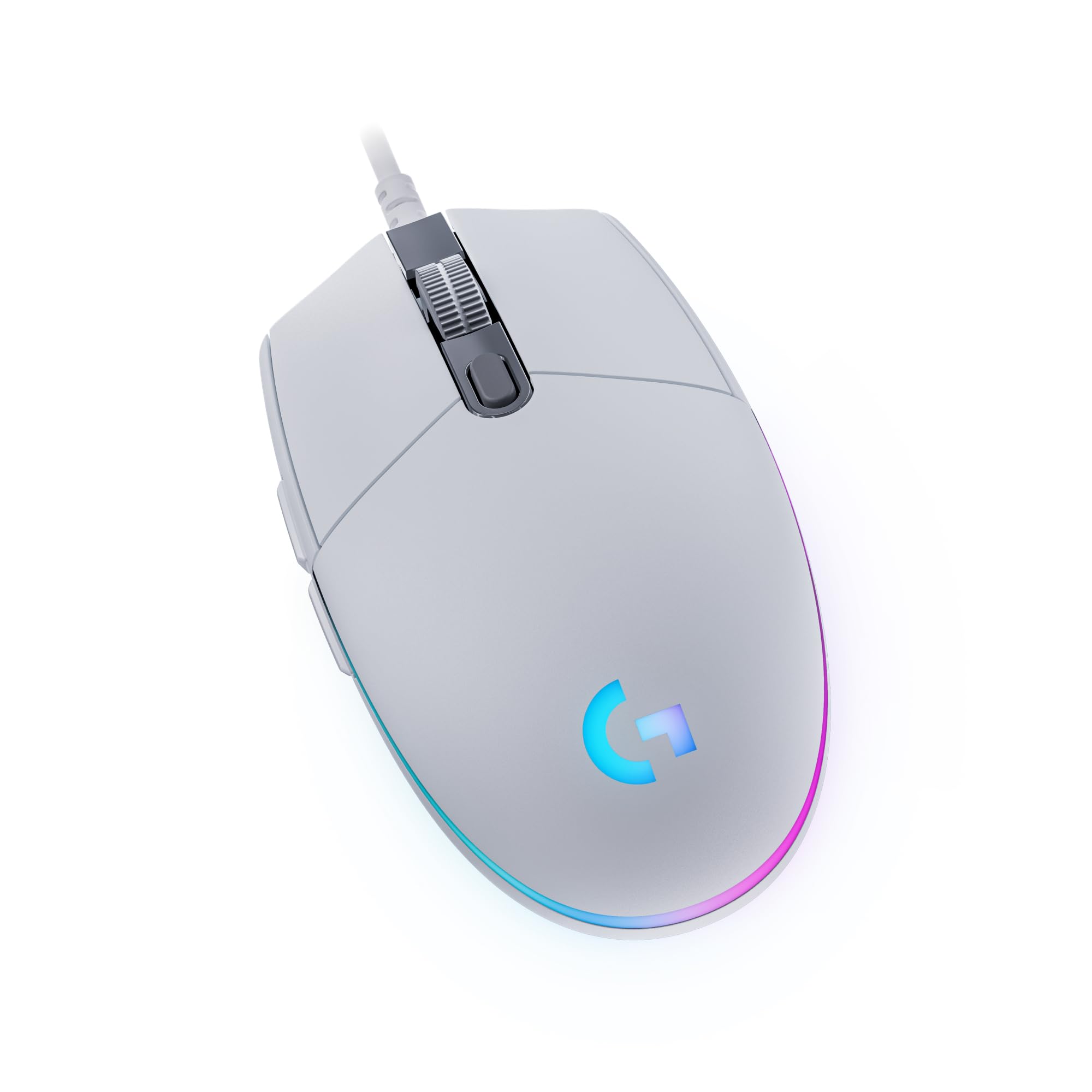 Logitech G G502 X - Ratón - óptico - 8 botones - cableado - USB - blanco