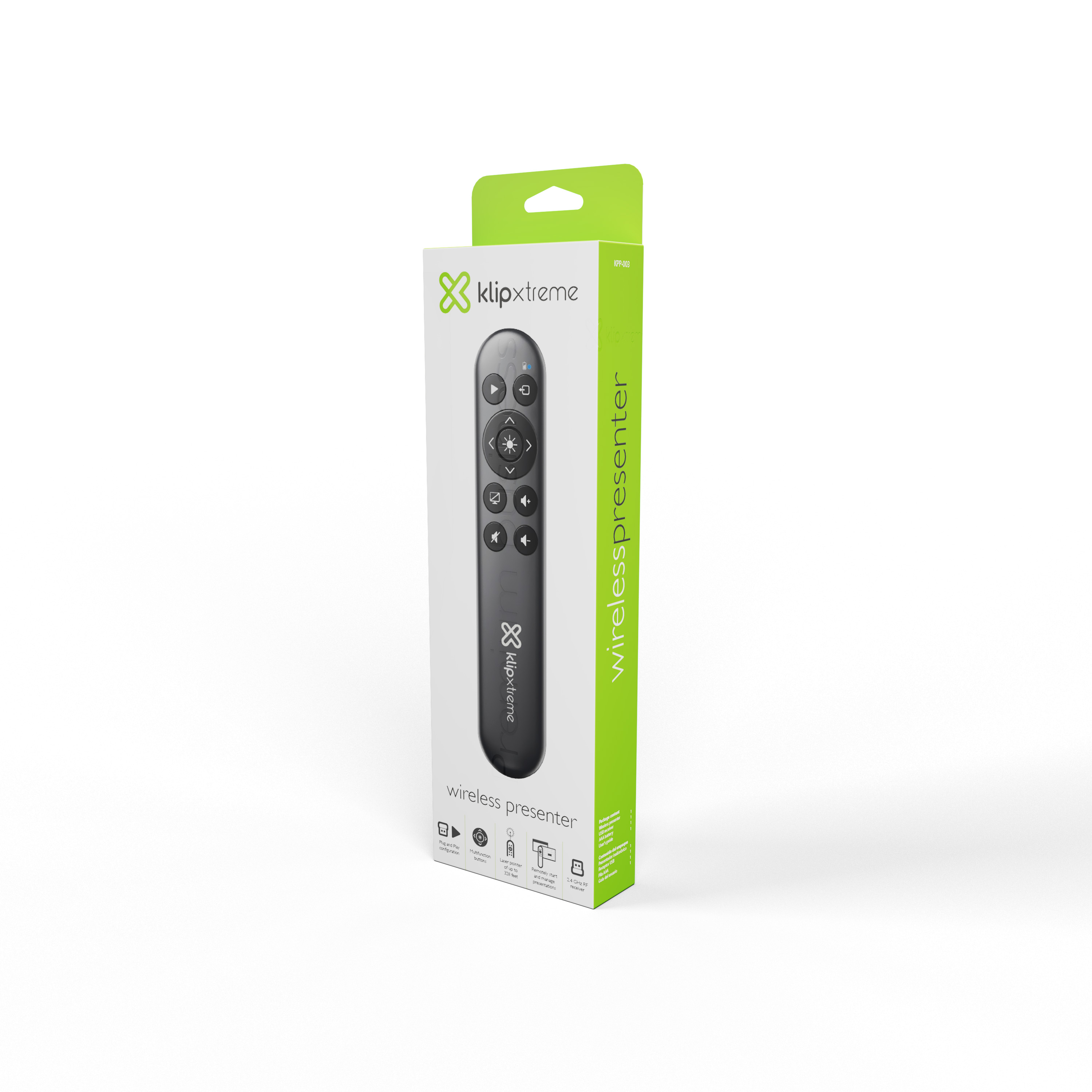 Klip Xtreme - KPP-003 - Wireless USB Presenter