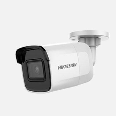 Hikvision 2MP IR Cámara de red tipo bullet mini fija - Exterior - H.265+ - distancia focal fija 2.8 mm - 1920 x 1080 - WDR - IP67