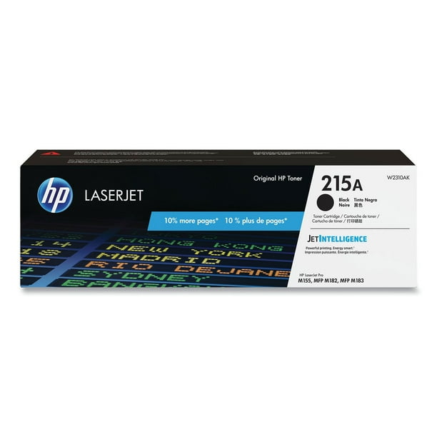 HP 215A - Negro - original - LaserJet - cartucho de tóner (W2310A) - para Color LaserJet Pro M155a, M155nw, MFP M182n, MFP M182nw, MFP M183fw