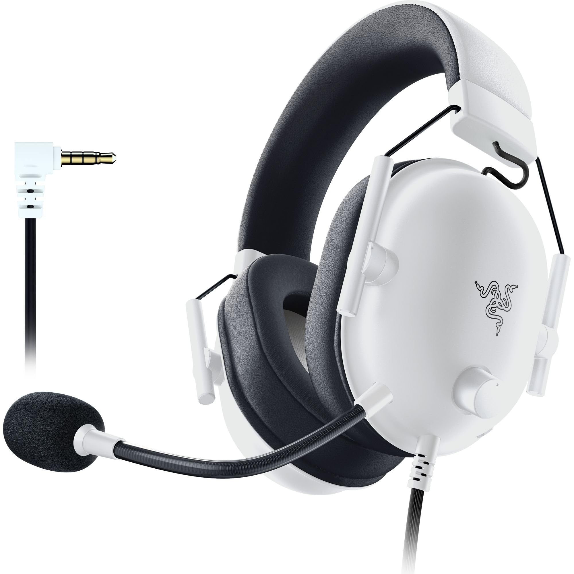 Razer BlackShark V2 X - Auricular - tamaño completo - cableado - conector de 3,5 mm - aislamiento de ruido