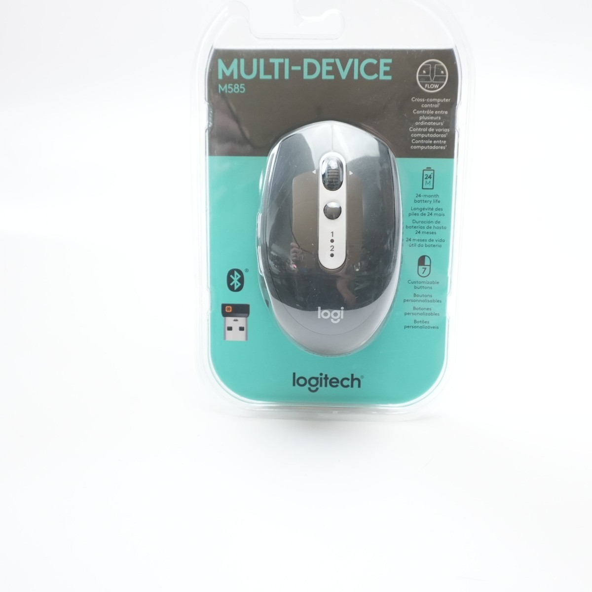 Logitech G G305 - Ratón - óptico - 6 botones - inalámbrico - LIGHTSPEED - receptor inalámbrico USB - lila