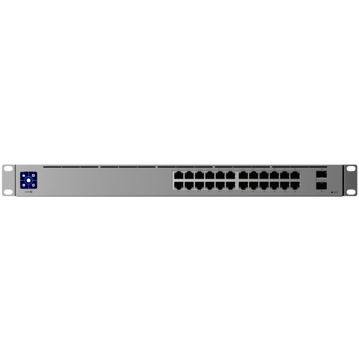 Ubiquiti UniFi Switch USW-24 - Conmutador - Gestionado - 24 x 10/100/1000 + 2 x Gigabit SFP - montaje en rack, sobremesa