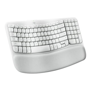 Logitech - Keyboard - Wave keys - Spanish - Off white