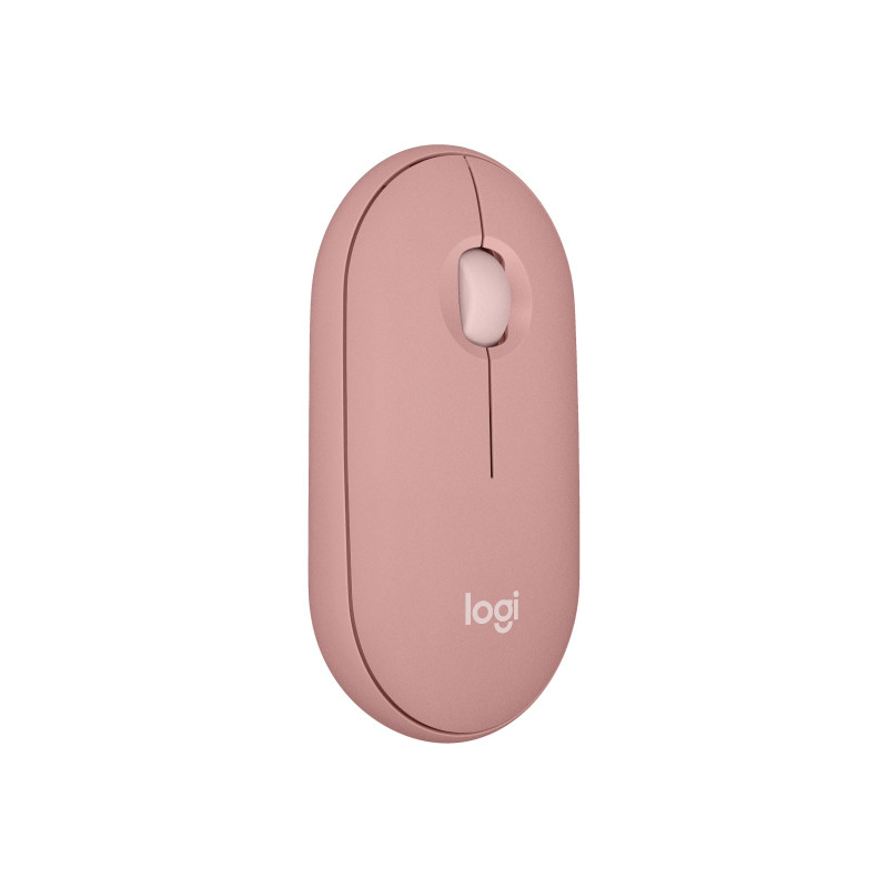 Logitech Pebble Mouse 2 M350s - Ratón - óptico - 3 botones - inalámbrico - Bluetooth - grafito