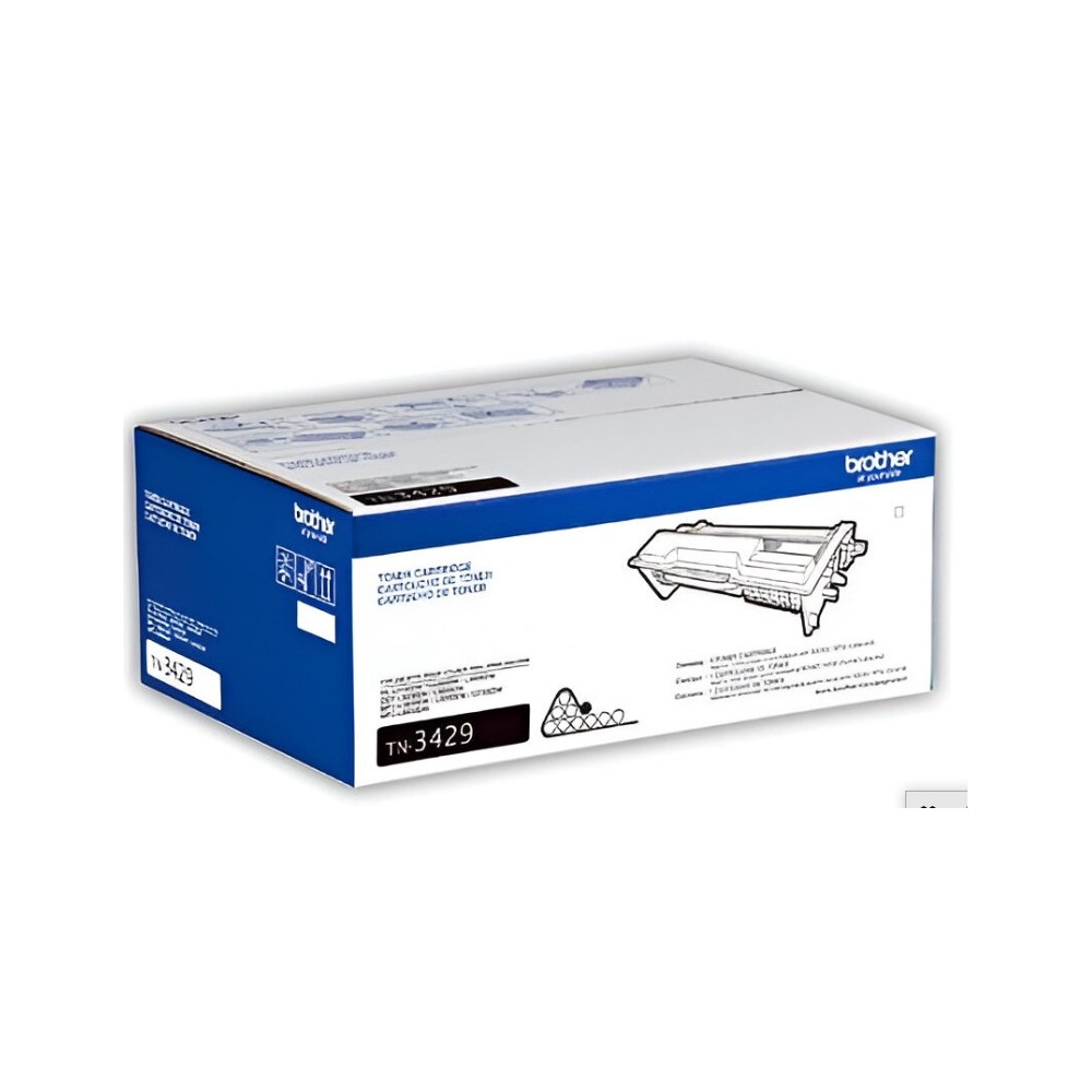 Brother TN3429 - Original - cartucho de tóner - para Brother DCP-L5650, HL-L5100, HL-L6400, MFC-L5900, MFC-L6700