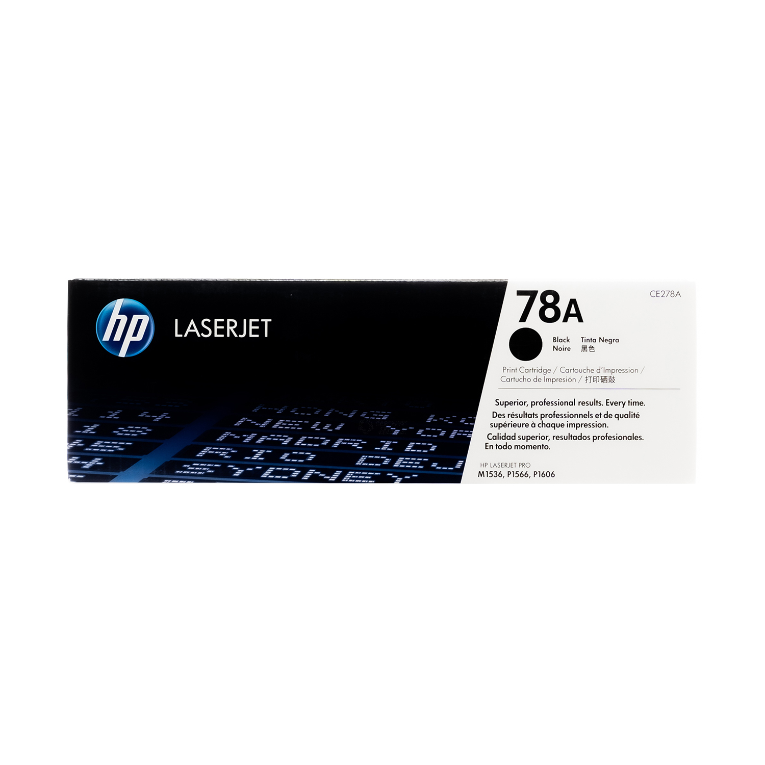 HP 78A - Negro - original - LaserJet - cartucho de tóner (CE278A) - para LaserJet Pro M1536dnf, P1566, P1606DN