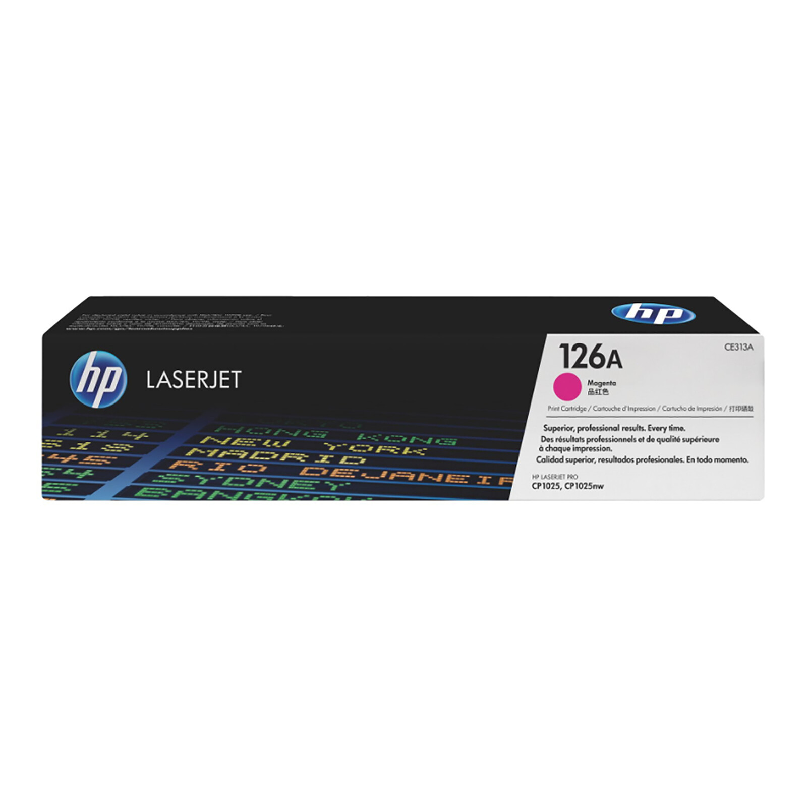HP 126A - Magenta - original - LaserJet - cartucho de tóner (CE313A) - para Color LaserJet Pro CP1025; LaserJet Pro MFP M175; TopShot LaserJet Pro M275