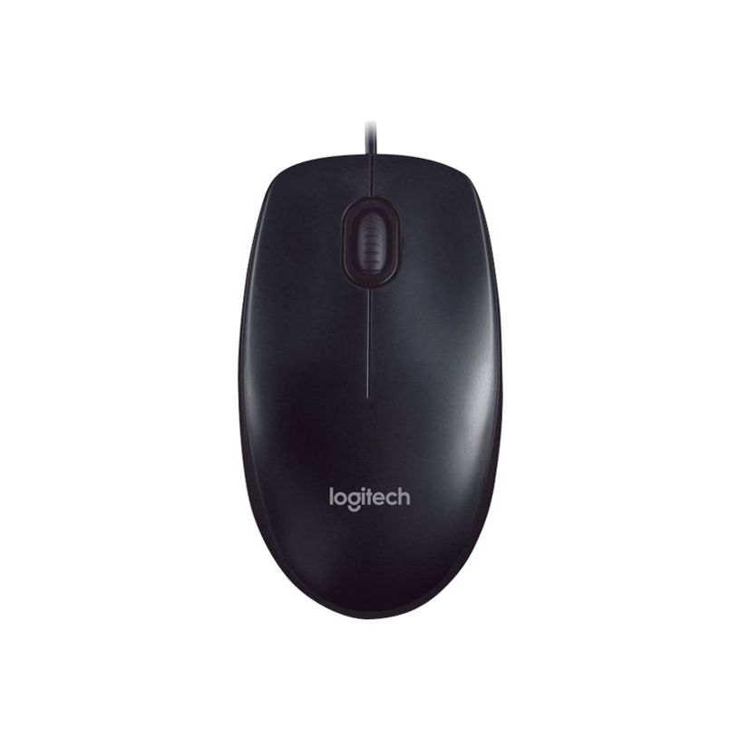 Logitech M90 - Ratón - diestro y zurdo - óptico - cableado - USB
