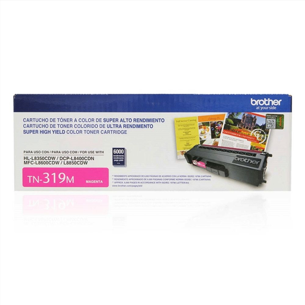 Brother TN311M - Magenta - original - cartucho de tóner - para Brother DCP-L8400CDN, HL-L8350CDW, HL-L8350CDWT, MFC-L8600CDW, MFC-L8850CDW