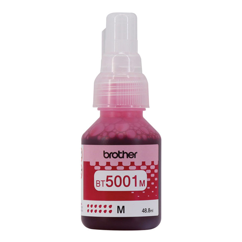 Brother BT5001M - Súper Alto Rendimiento - magenta - original - recarga de tinta - para Brother DCP-T300, DCP-T820DW, MFC-T800W