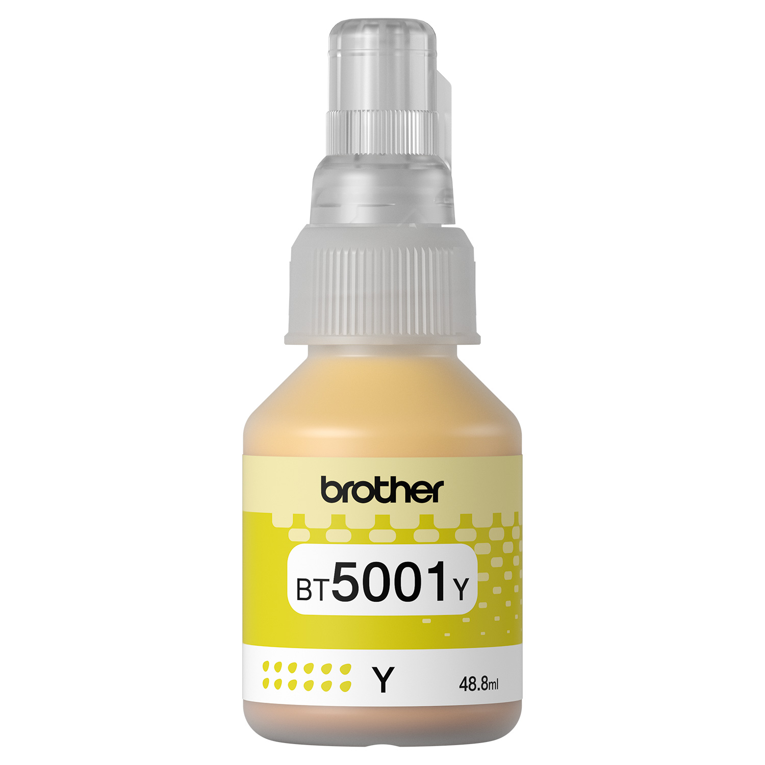 Brother BT5001Y - Súper Alto Rendimiento - amarillo - original - recarga de tinta - para Brother DCP-T300, DCP-T820DW, MFC-T800W