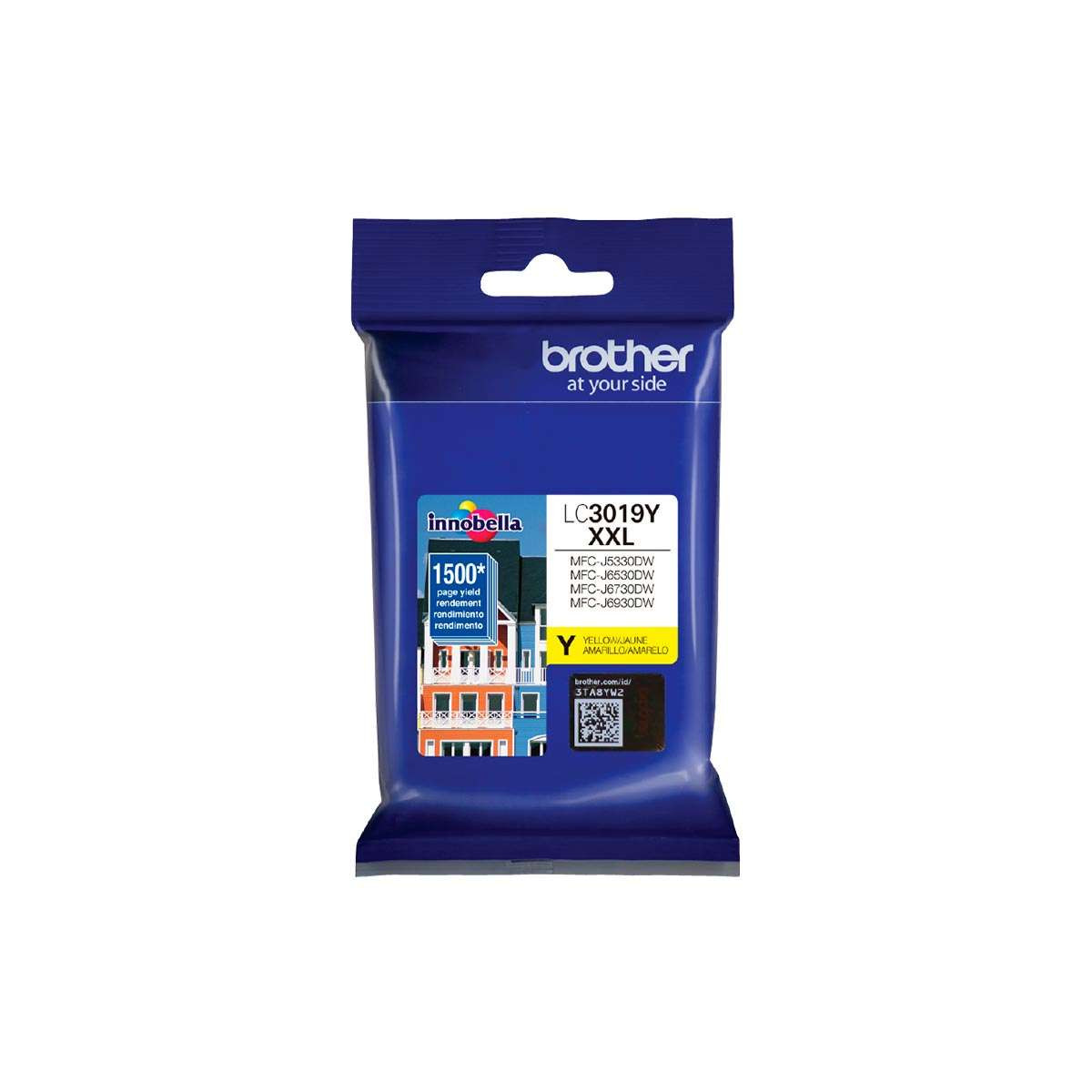 Brother LC3019Y - Tamaño XXL - amarillo - original - cartucho de tinta - para Brother MFC-J5330DW, MFC-J6530DW, MFC-J6730DW; Business Smart Pro MFC-J6930DW