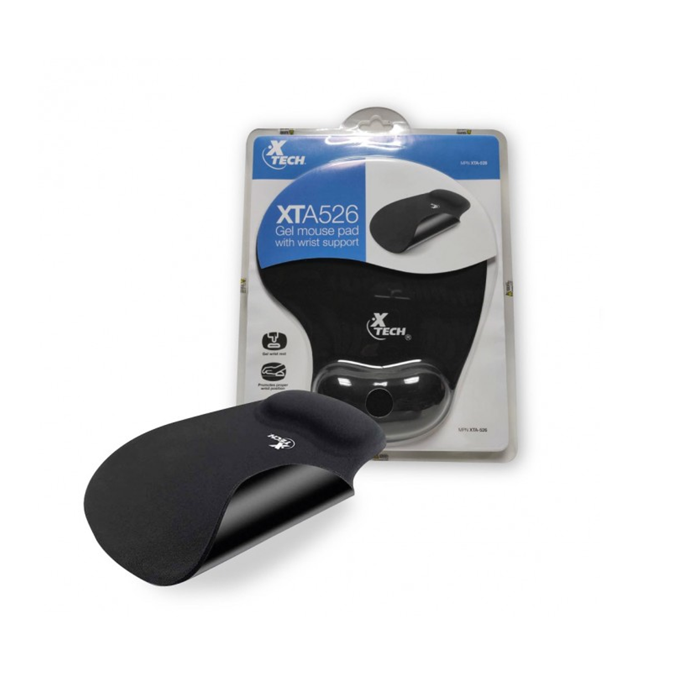 Xtech XTA-526 - Alfombrilla de ratón - negro