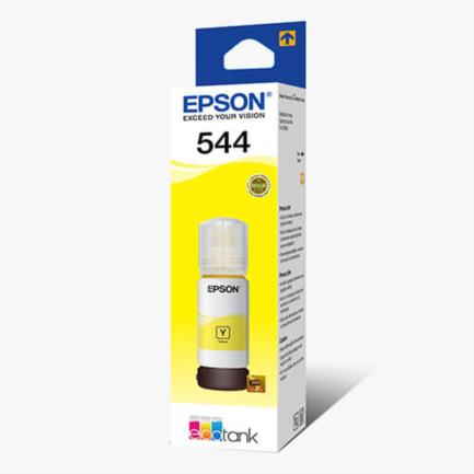 Epson 544 - 65 ml - amarillo - original - recarga de tinta - para EcoTank L1110, L1210, L3110, L3150, L3210, L3250, L3260, L5290