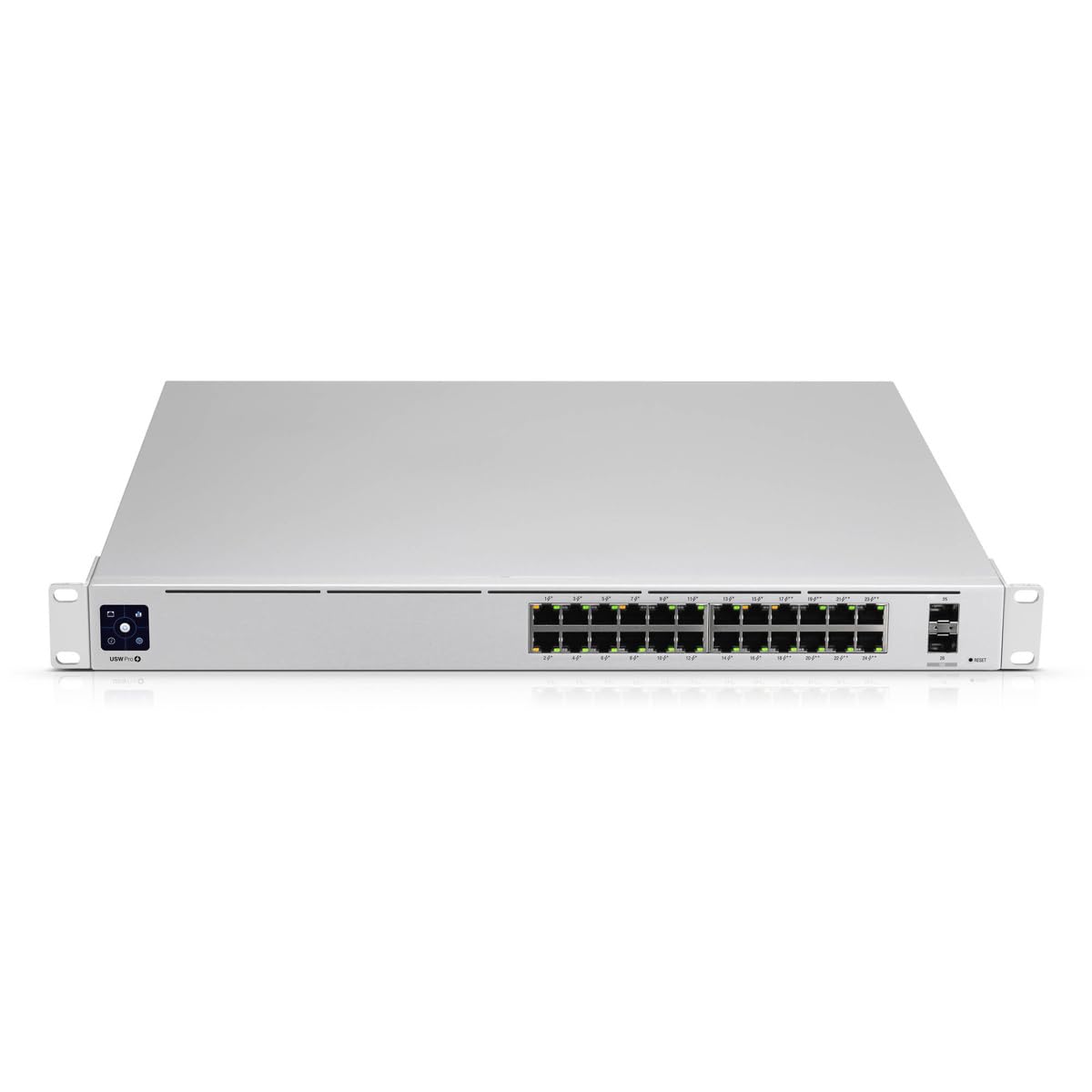 Ubiquiti UniFi Switch USW-Pro-24-POE - Conmutador - Gestionado - 24 x 10/100/1000 (16 PoE+, 8 PoE++) + 2 x 10 Gigabit SFP+ (enlace de subida) - sobremesa, montaje en rack - PoE++ (400 W)