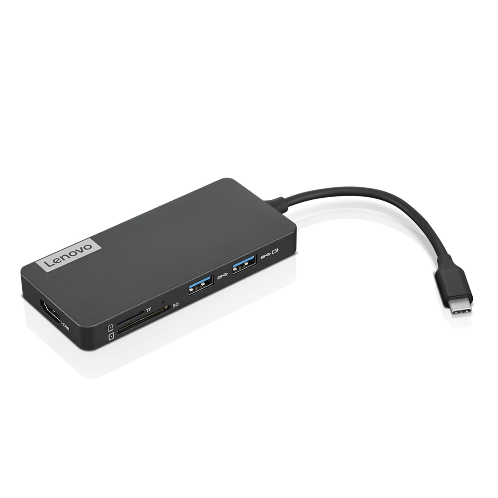 Lenovo USB-C 7-in-1 Hub - Estación de conexión - USB-C - HDMI
