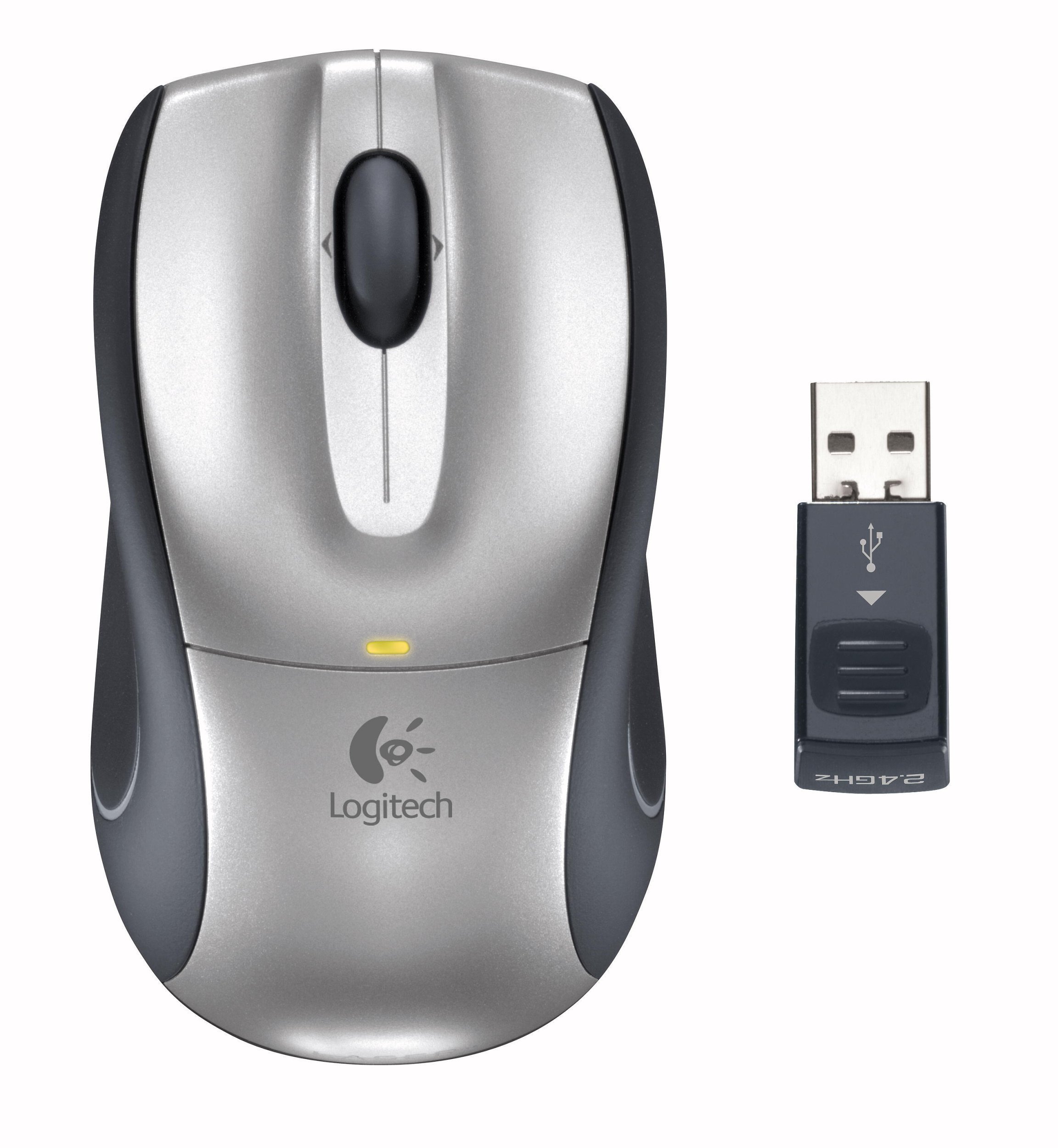 Logitech M190 - Ratón - óptico - 3 botones - inalámbrico - receptor inalámbrico USB - rojo