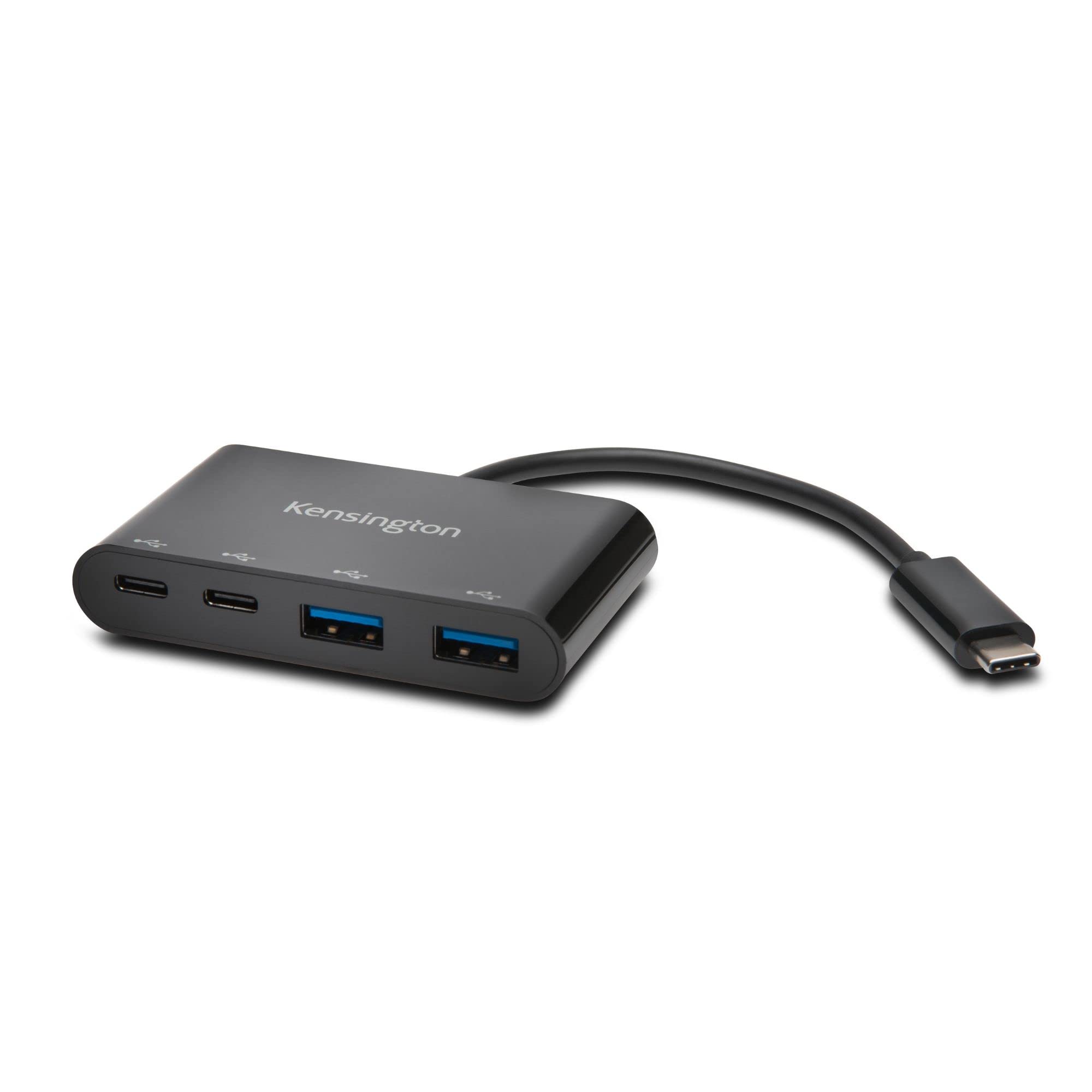 Kensington CH1000 USB-C 4-Port Hub - Hub - 2 x USB 3.1 Gen 1 + 2 x USB-C - sobremesa