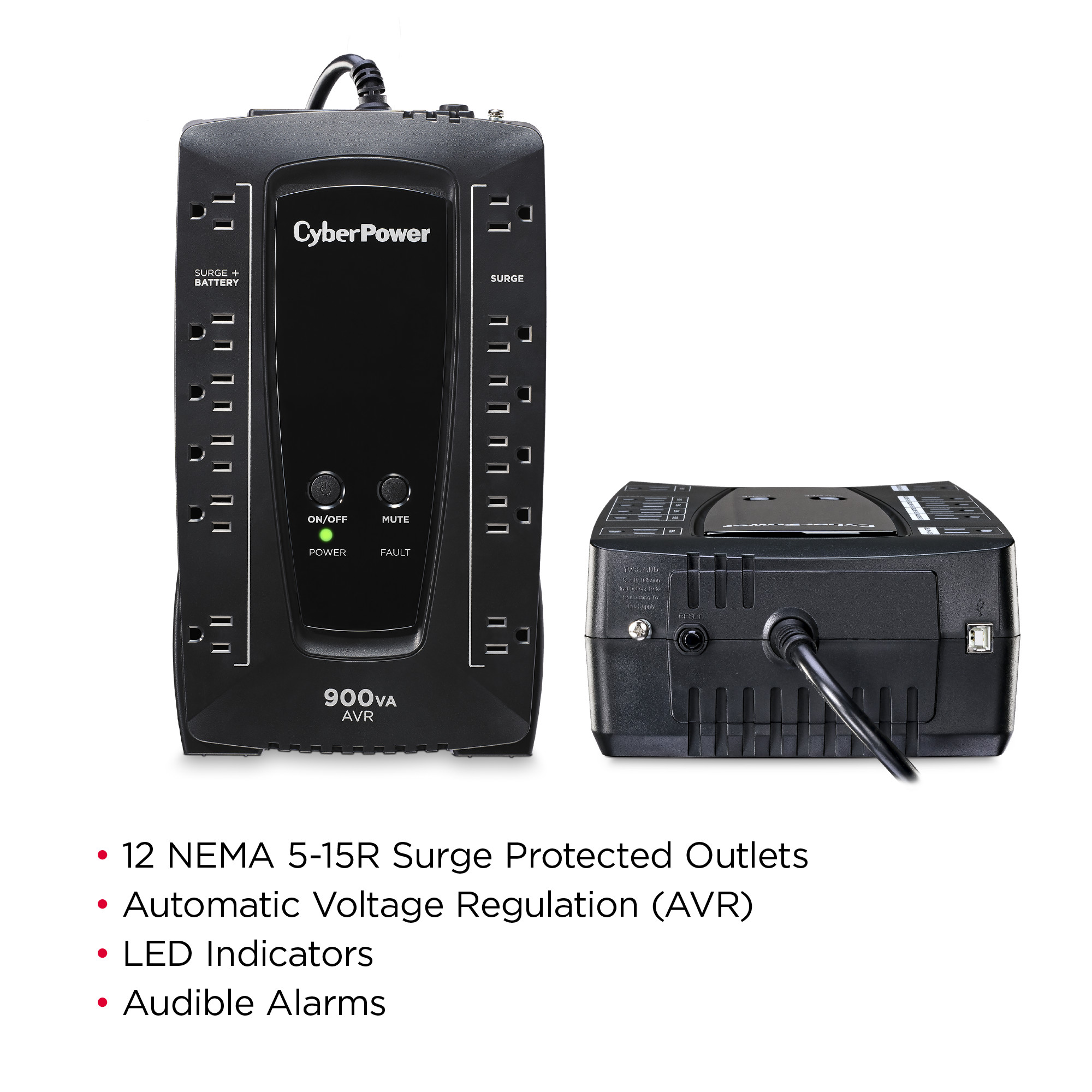 APC - UPS - Line interactive - 480 Watt - 900 VA - 230 V - Run Time (Up To): 120 min