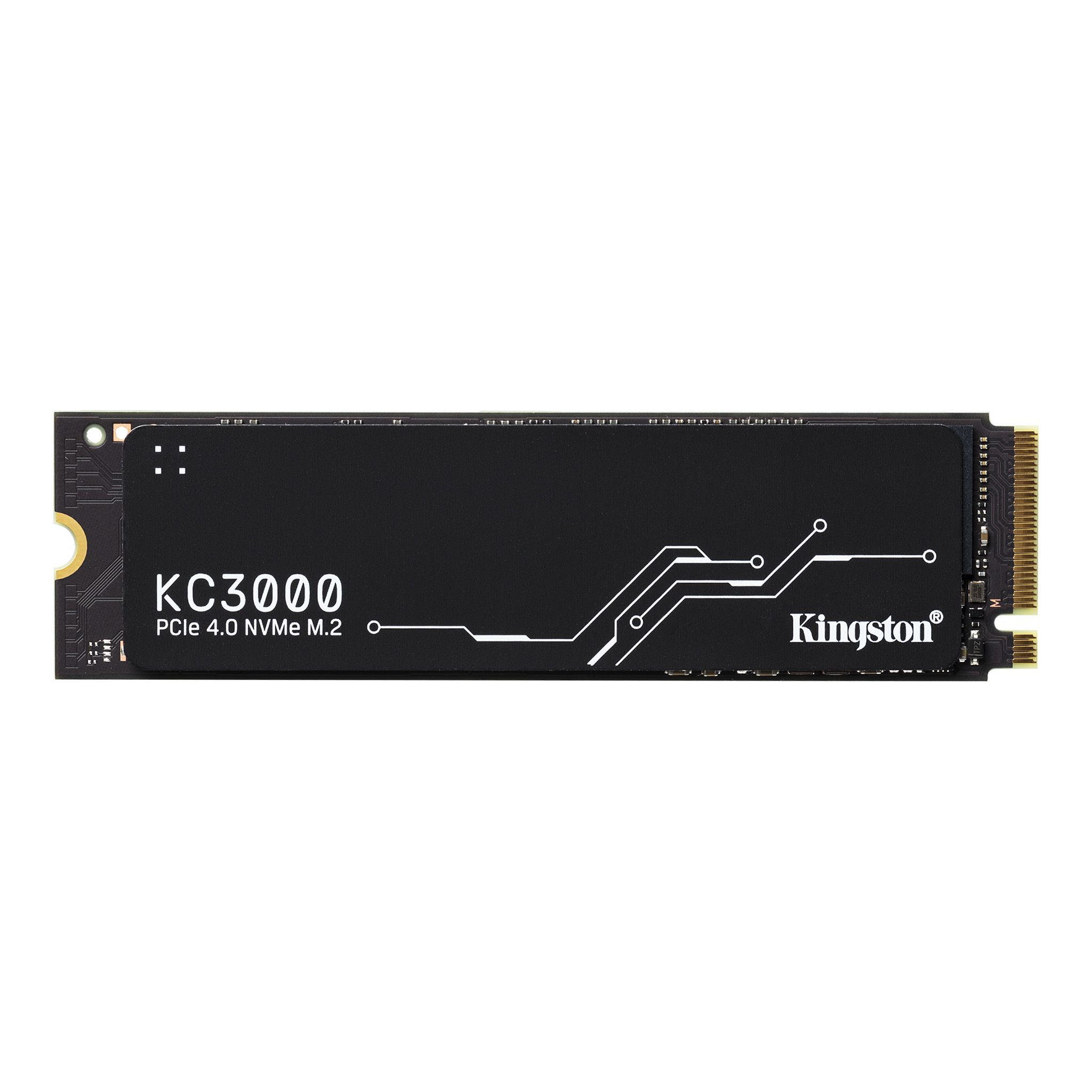 Kingston KC3000 - SSD - 2048 GB - interno - M.2 2280 - PCIe 4.0 (NVMe) - para Intel Next Unit of Computing 12 Pro Kit - NUC12WSKi5