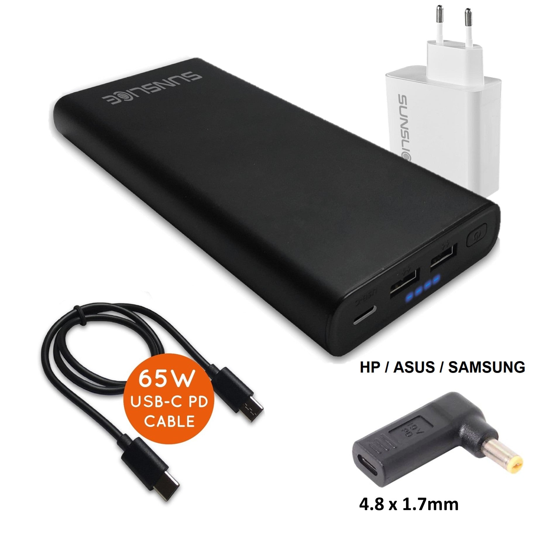 Samsung - Power bank / power adapter - Lithium - Para Samsung Galaxy Grand Prime / Para Samsung Galaxy S7 Edge / Para Samsung Galaxy S7
