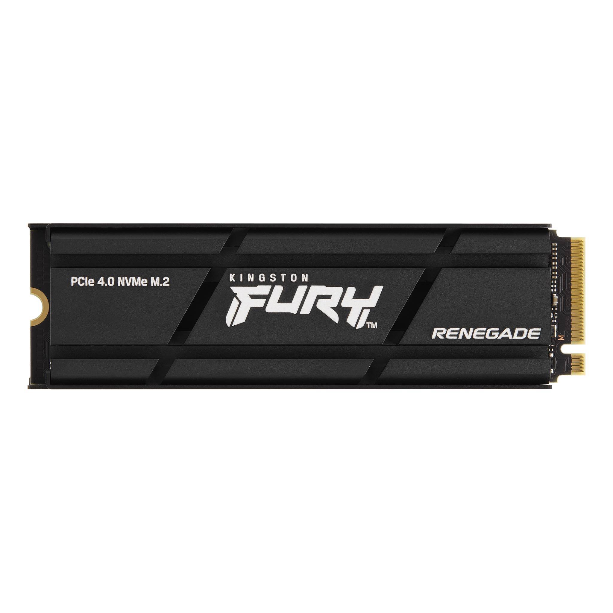 Kingston FURY Renegade - SSD - 1 TB - interno - M.2 2280 - PCIe 4.0 x4 (NVMe) - difusor de calor integrado