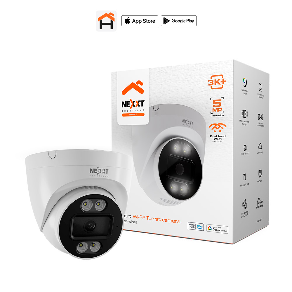 Nexxt Solutions Home - Turret cam 2K RJ45