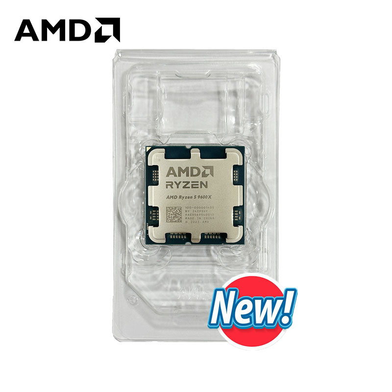AMD - Ryzen 5 9600X - 6 Core 5.4GHz 38MB AM5 with R