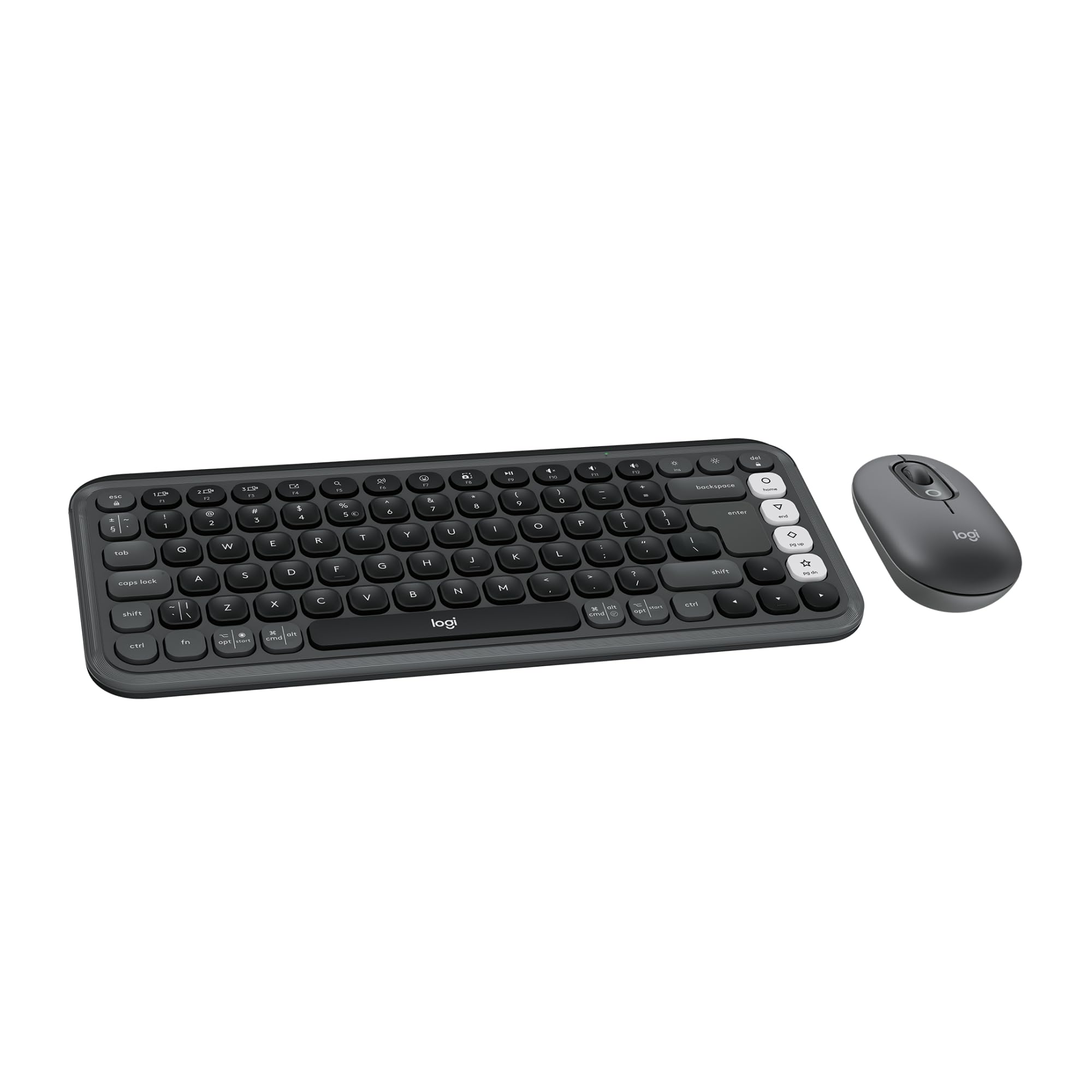 Logitech Pop Icon Combo - Keyboard and mouse set - Spanish (Latin American) - Rose