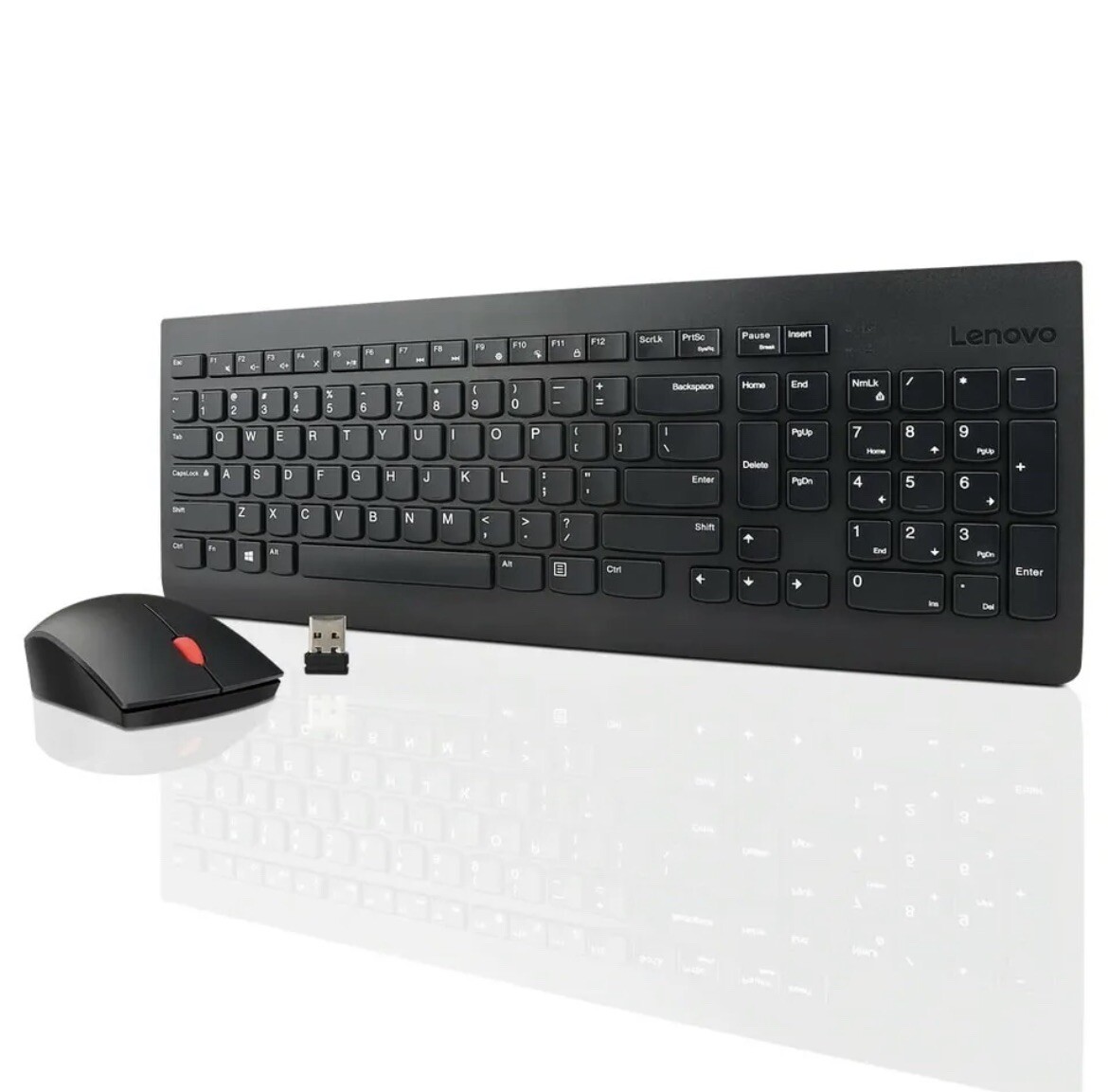 Lenovo - Keyboard and mouse pad - Essential Wireless Combo