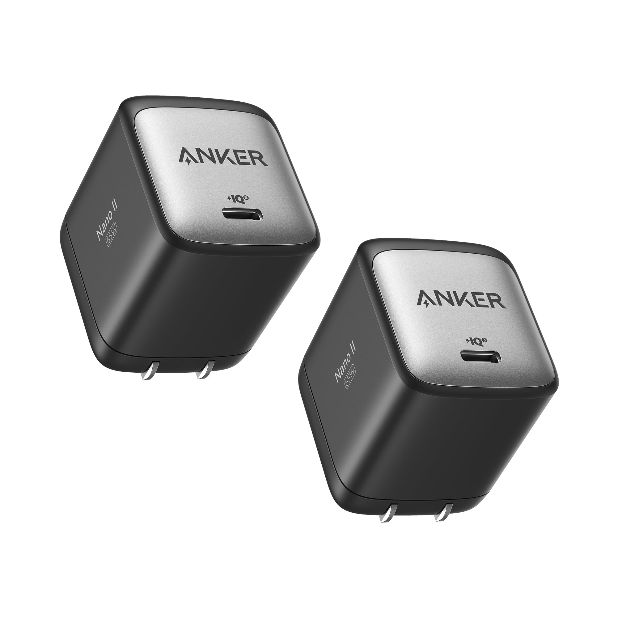 Anker - charger. - PowerPort III 3-Port 65W - Bla