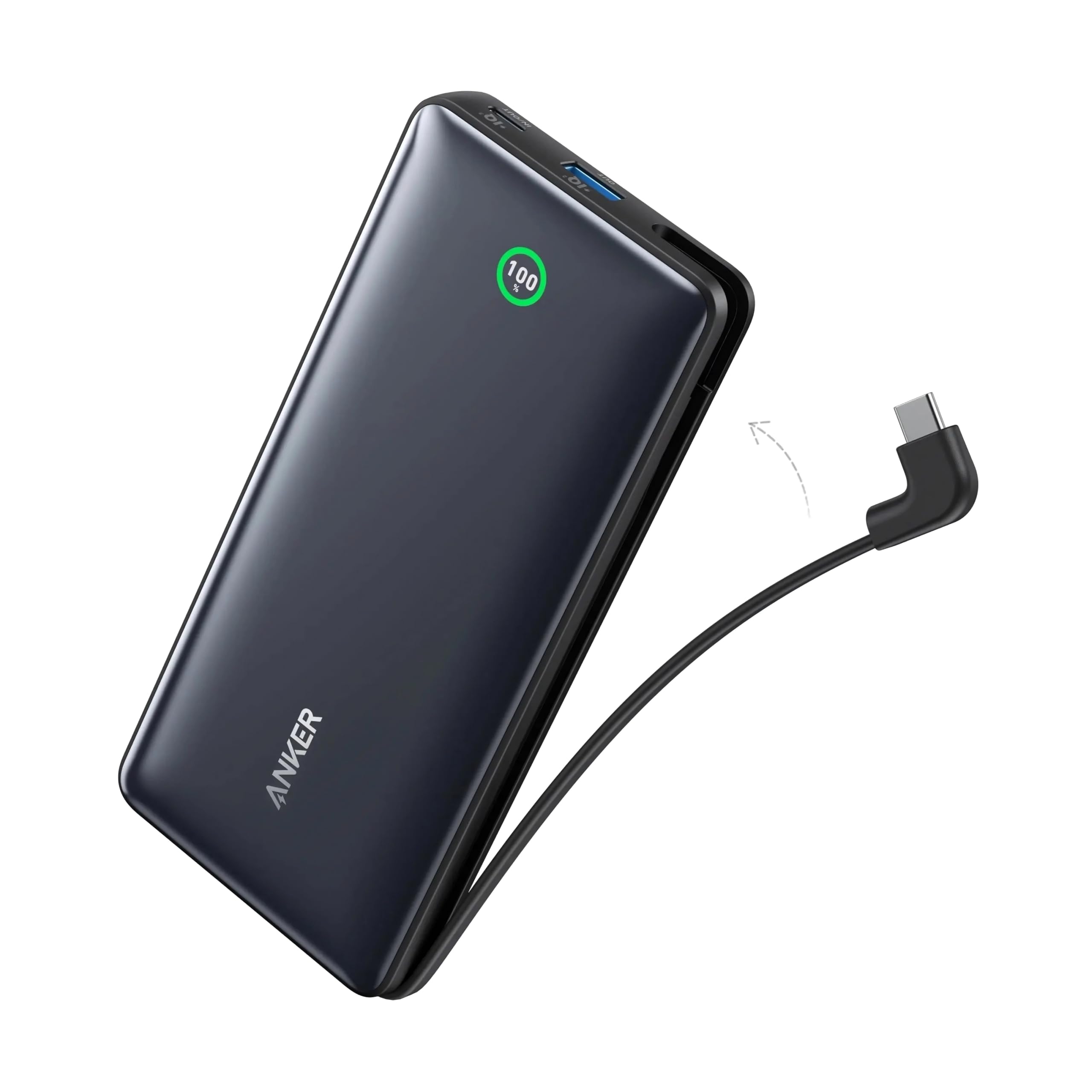 Anker - Power bank - Lithium - Para - - 20K 30W Built-In USB-C+Lightni