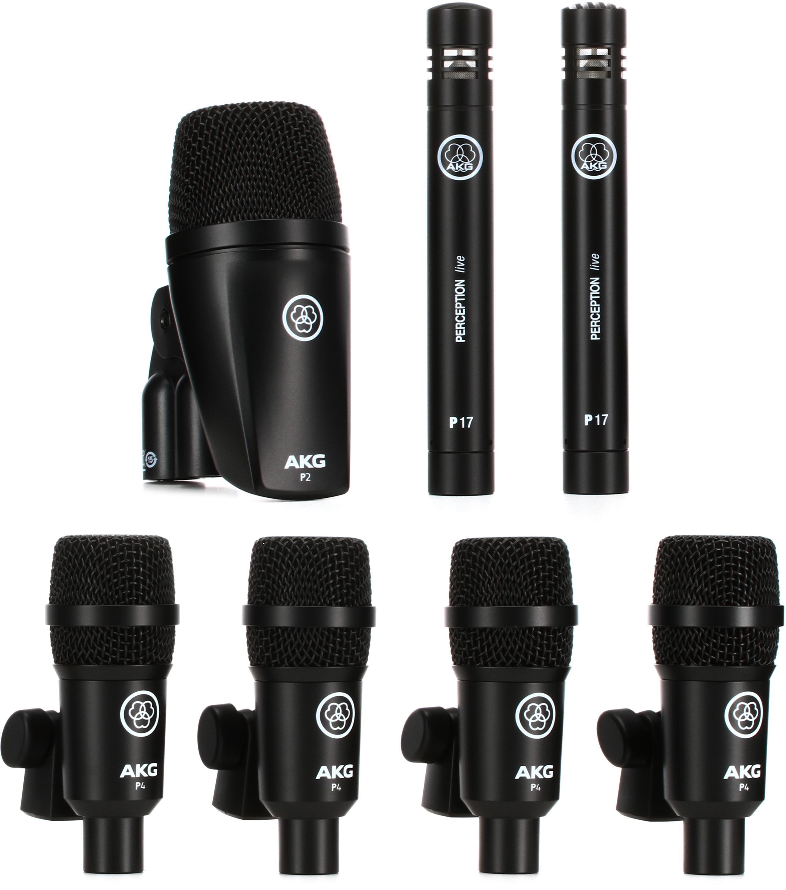 AKG - High-performance Drum Set Session 1 Microphone Set