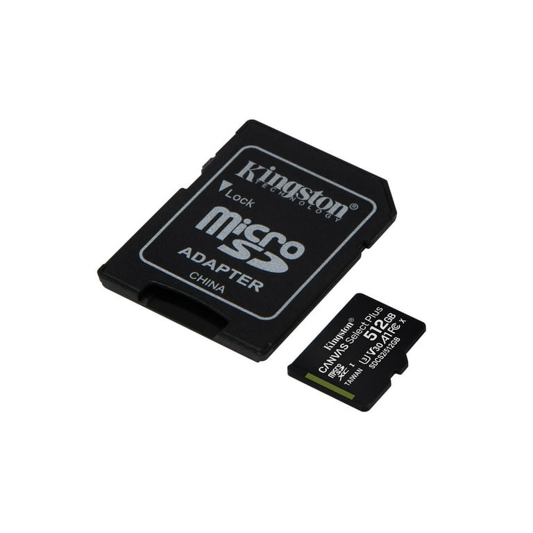 Kingston - Flash memory card - microSDHC - 512GB microSDXC Canvas Select